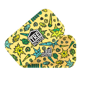 Metal Rolling Tray – Yellow