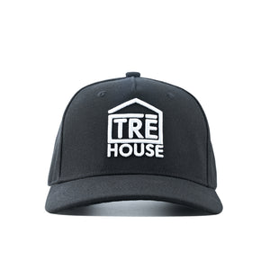 Classic Logo Snapback Hat - Black