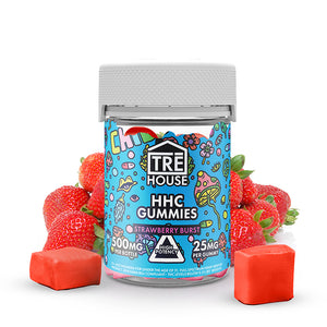 HHC Gummies - High Potency - Strawberry Burst