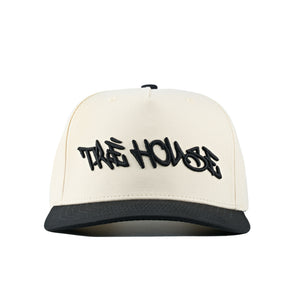 Graffiti Logo Hat - Cream
