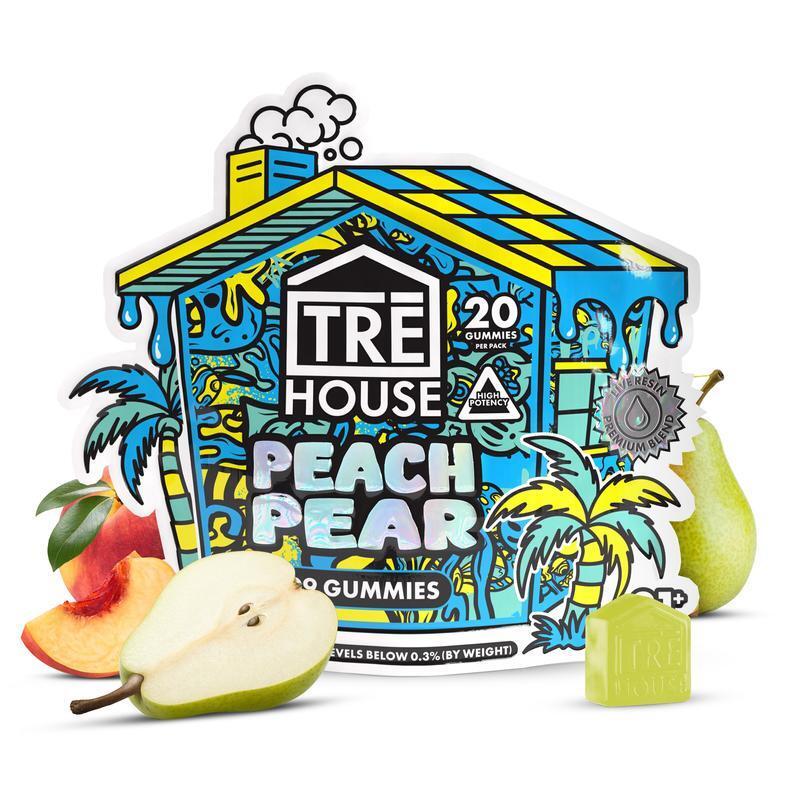 Delta 9 THC Gummies with CBD - TRĒ House