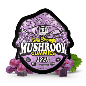 Sour Grape Extra-Strength Mushroom Gummies