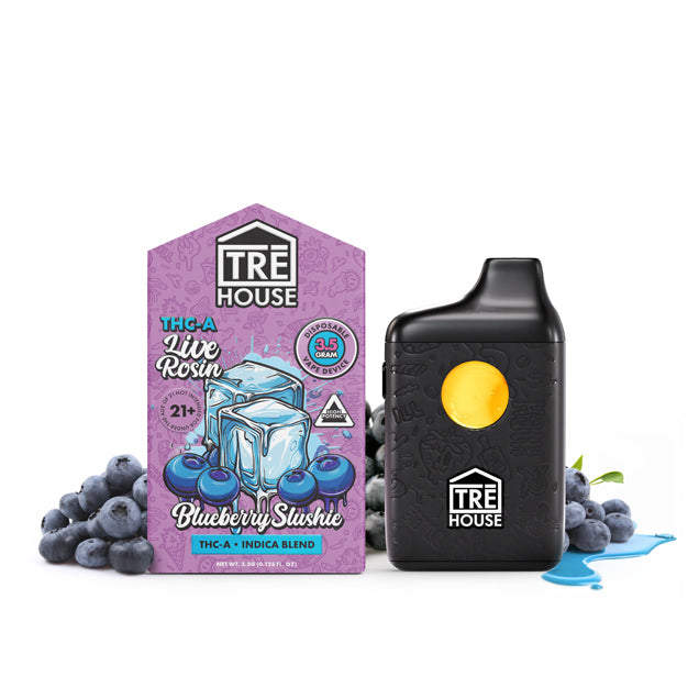 trehouse blueberry slushie   gram thc a