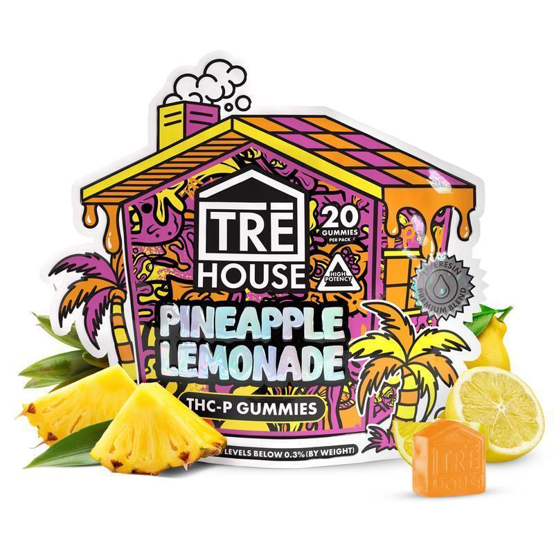 Tre House | Gummies | Delta 8 HHC and THC-P 700mg | 20 pieces | Pineapple Lemonade — PK-14