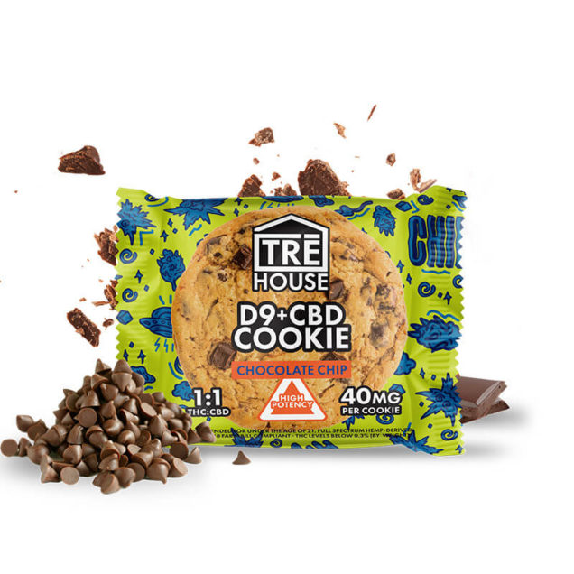 Trehouse Cookie D9 Cbd Chocolate Chip