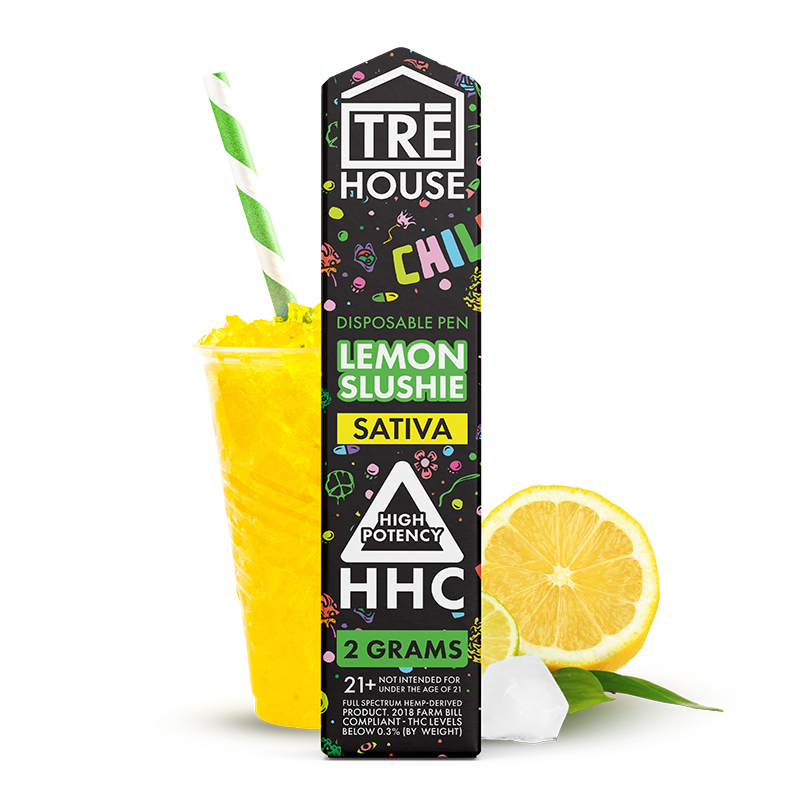 Hhc Vape Pen - Lemon Slushie - Sativa 2G Hhc Vape Pen - Lemon Slushie - Sativa 2G